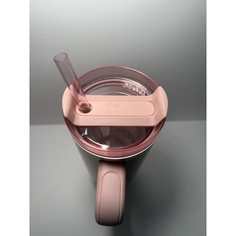 Stanley X Starbucks Japan Valentine's METALLIC PINK ROSE GOLD 30oz Tumbler NWT - Picture 2 of 7